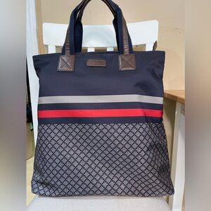 ‼️🎉FLASH SALE‼️🎉 💖GUCCI TOTE BAG UNISEX NAVY BLUE 💚❤️
